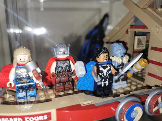 LEGO乐高Marvel漫威超级英雄系列76208山羊船