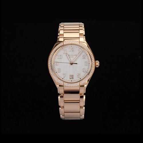 PatekPhilippe百达翡丽TWENTY4系列7300-1200R-010女士自动机械钻表-玫瑰金-