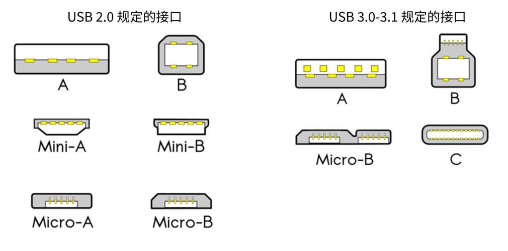 打印机数据线接口类型