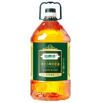 桂青源熟榨大豆油京东纪念版5L