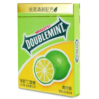 DOUBLEMINT Green Arrow Gum with Lime Flavor 32g