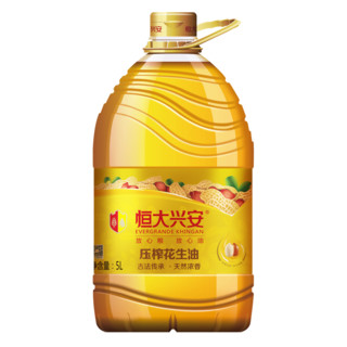 EVERGRANDEKHINGAN恒大兴安压榨花生油5L