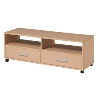 Homestar 1058 modern minimalist dual draw TV cabinet