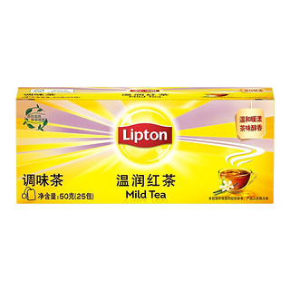 Lipton立顿温润红茶2g*25