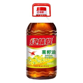 REDDRAGONFLY红蜻蜓四级压榨菜籽油5L