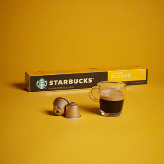 STARBUCKS星巴克Nespresso浓缩咖啡胶囊10颗*8盒