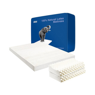 TAIPATEX Natural Latex Mattress 200 * 150 * 5cm White