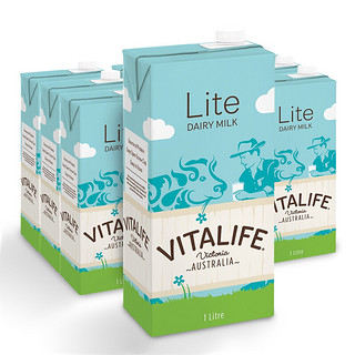 VITALIFE维纯低脂牛奶1L*12盒