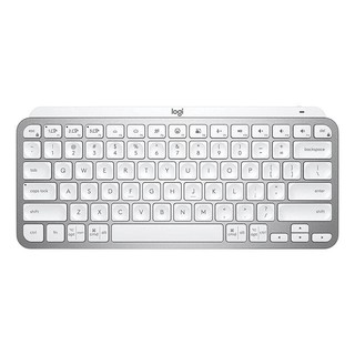 logitech 罗技MX Keys Mini 79键蓝牙无线薄膜键盘浅灰单光-详细介绍