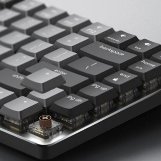 logitech 罗技MX MECHANICAL Mini 84键2.4G蓝牙双模无线机械键盘灰黑色