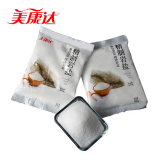 美康达精制岩盐加碘食用盐400g